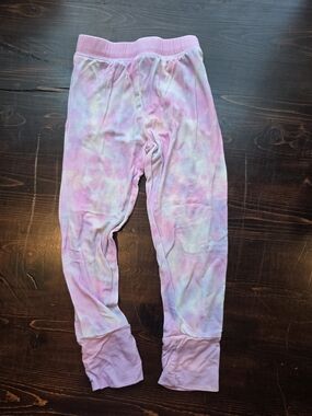 Snuggle Bums Bamboo Pajama Pants - Pastel Tie-Dye - Size 2T - Pink Purple